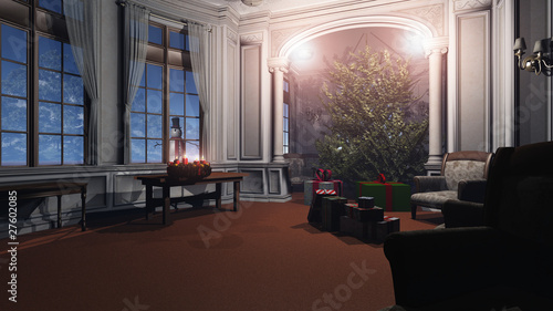 Weihnachten im Herrenzimmer