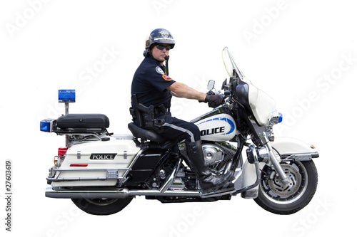 Police Motorcycle Cop