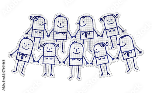 harmonious & peaceful group