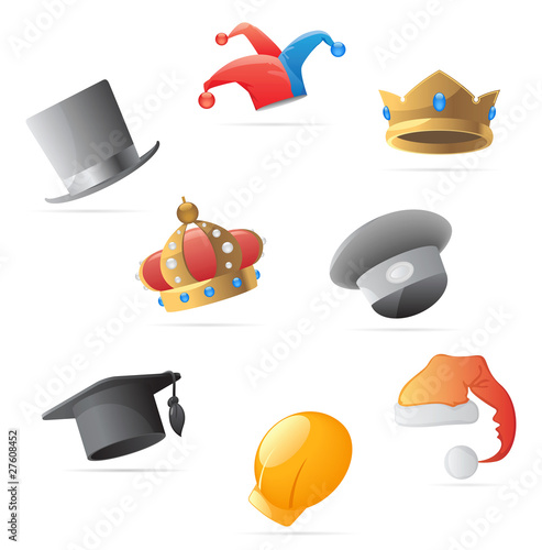 Icons for hats