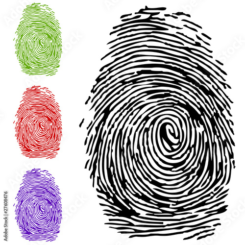 To finger-print