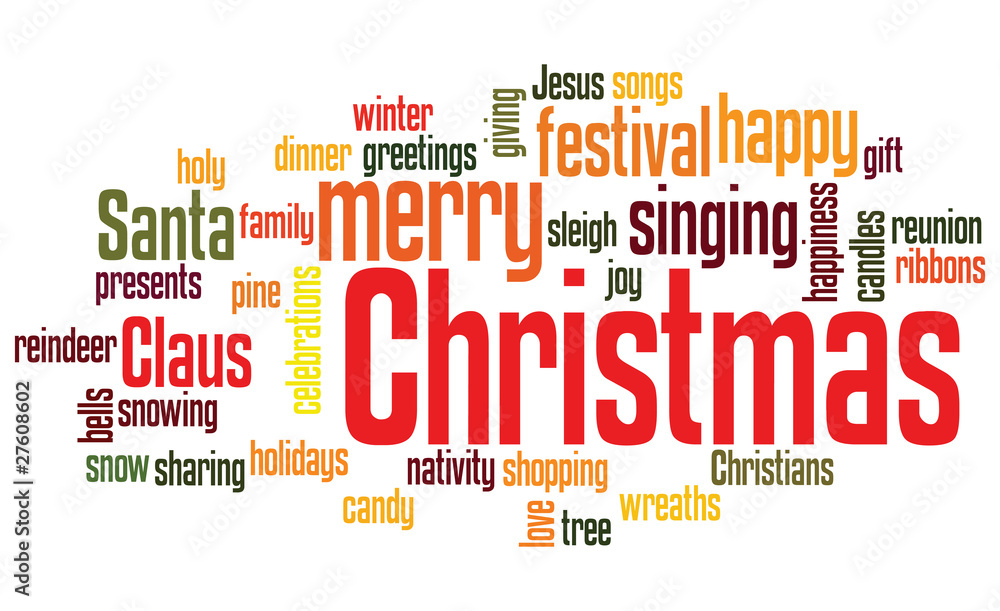 Obraz premium christmas background