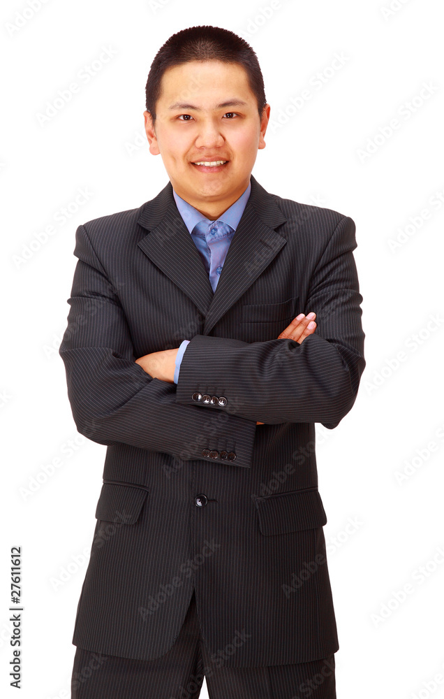 A good looking young asian businessman A good looking young asian businessman