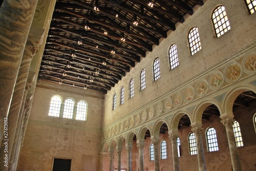 St. Apollinare in Classe church interior, Ravenna, Italy