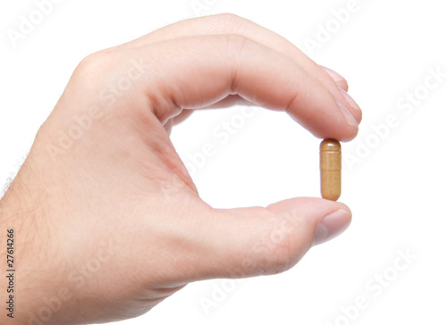 pill in hand