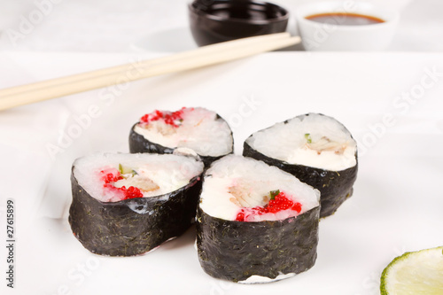 Wallpaper Mural sushi on the plate Torontodigital.ca