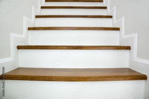 Slika na platnu wood stair