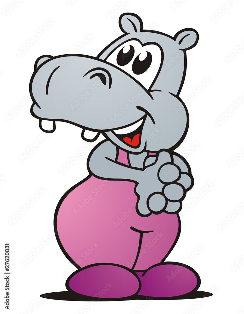 Friendly Looking Hippo Friendly Looking Hippo