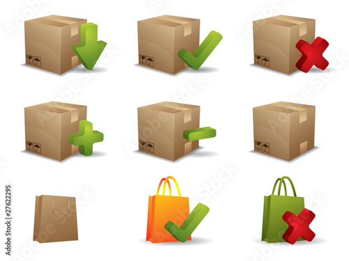 Box Icon set