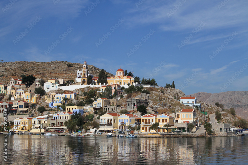 Die griechische Insel Symi