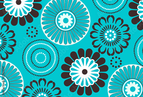 floral background. Vector illustration.