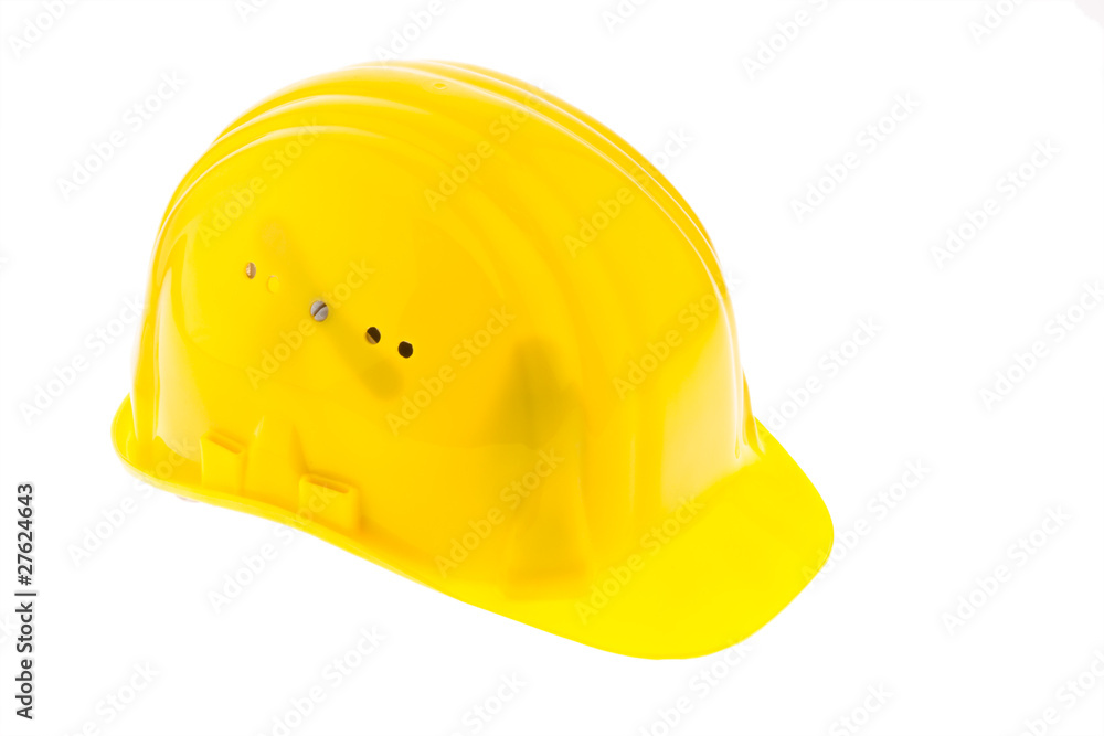 Fototapeta premium Bauhelm eines Bauarbeiters