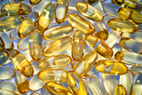 Yellow medical pills