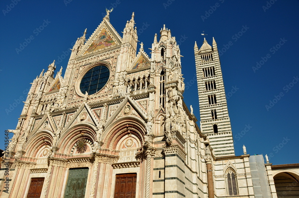 The Church of Siena,Italy