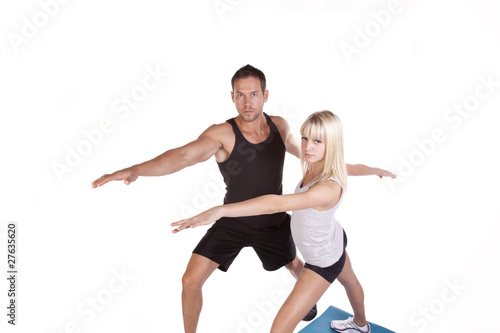 yoga couple