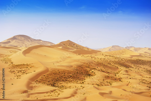 desert dune silhouette background