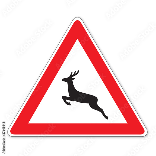 Schild (8) Wildwechsel