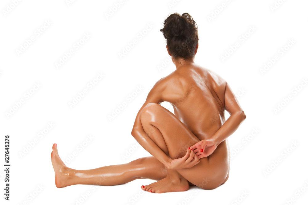 Naklejka premium Yoga