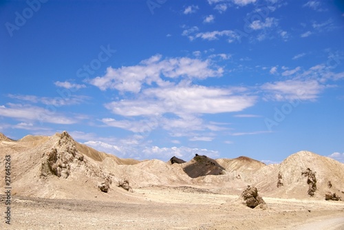 Death Valley landscape near Zabriskie Point
