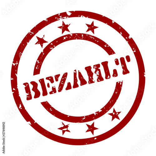 stempel bezahlt I