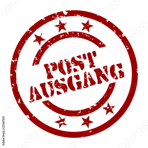 stempel postausgang I