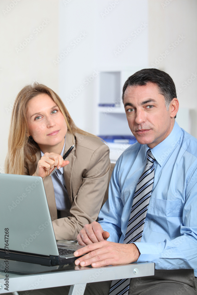 Business team working in the office Business team working in the office