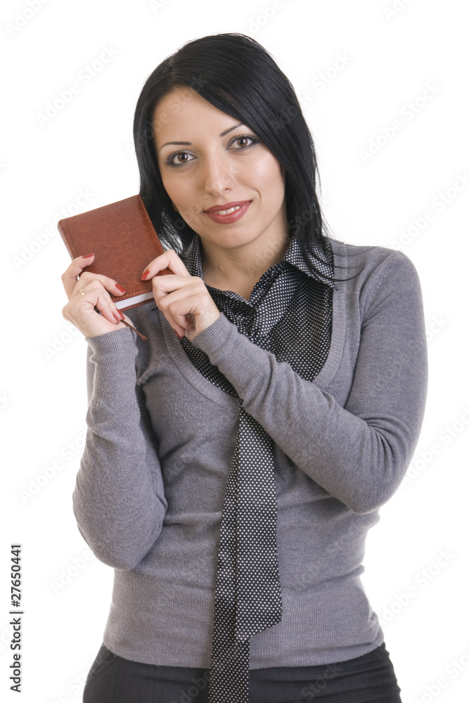 Portrait of a attractive business woman. Portrait of a attractive business woman.