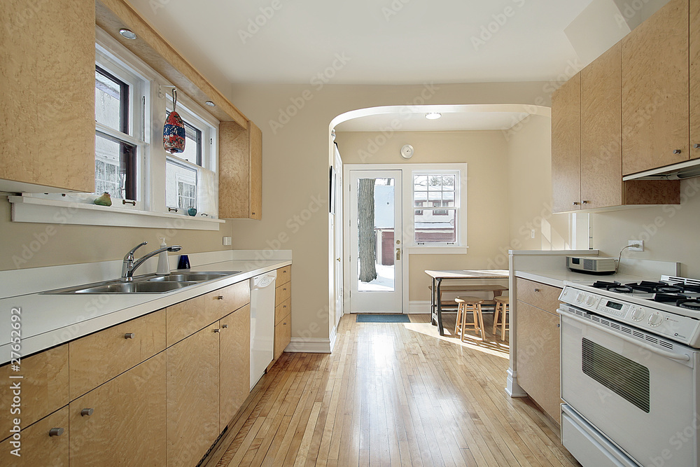 Fototapeta premium Kitchen with eating area