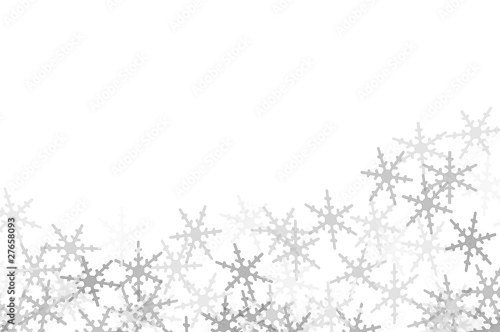 Fototapeta premium snowflakes background