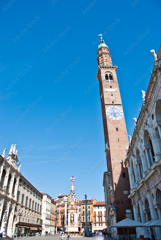 Obraz premium Piazza dei Signori in Vicenza