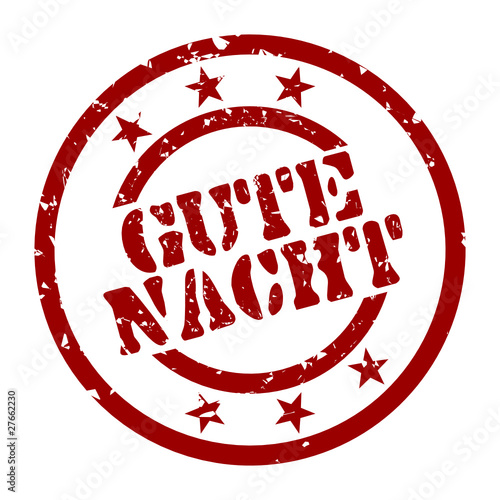 stempel gute nacht I