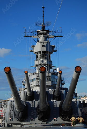 Battleship USS Missouri photo