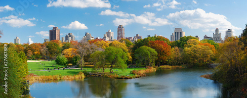 Fotografie New York City Manhattan Central Park panorama
