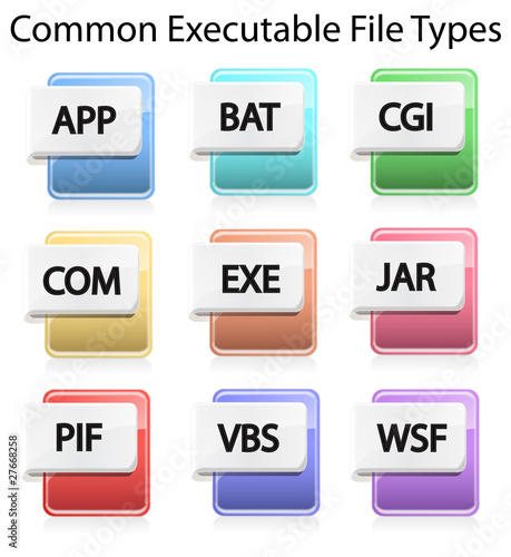 Executable File Type Icons