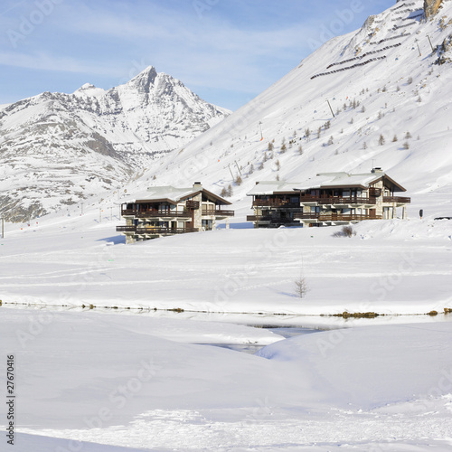 Tignes-le-Lac, Alps Mountains, Savoie, France