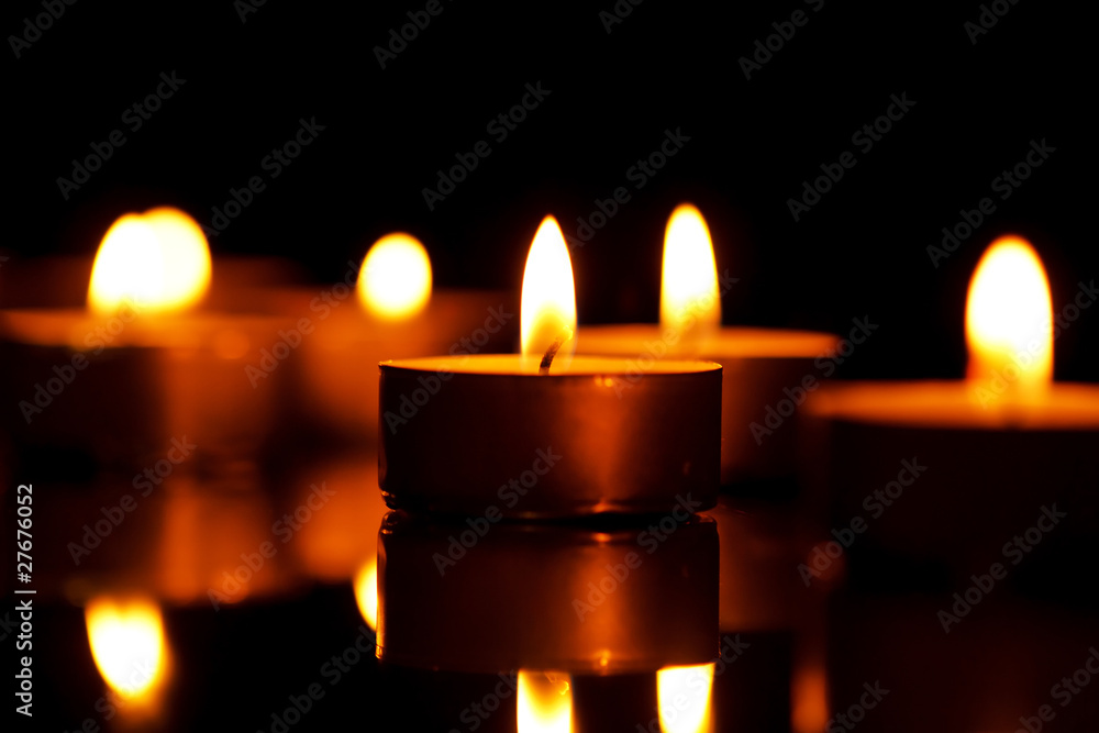 candles in the dark candles in the dark
