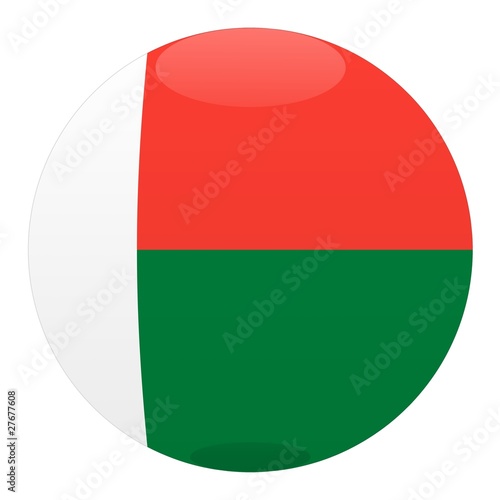 boule madagascar ball drapeau flag