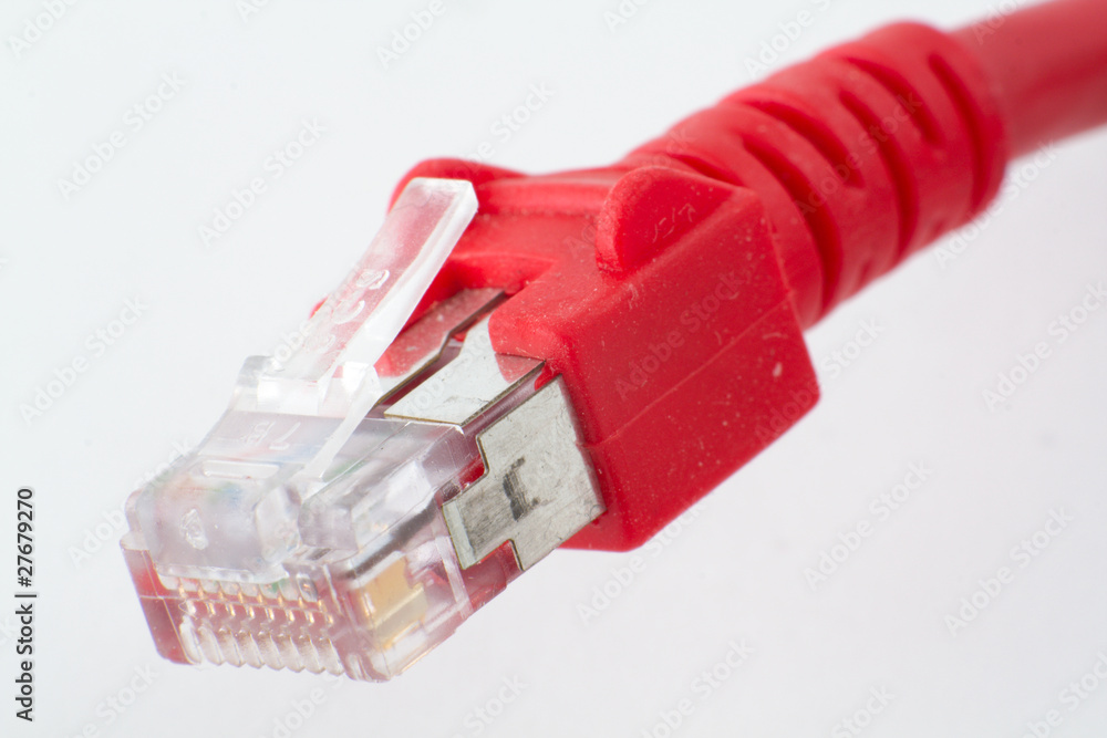 Netzwerkkabel rot Stecker Netzwerkkabel rot Stecker