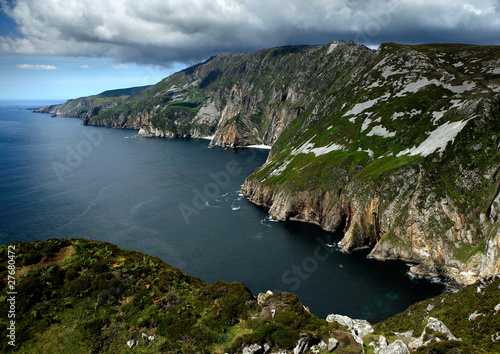 Cliffs of Slieve in Ireland