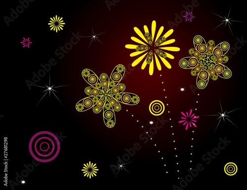 Colored firework
