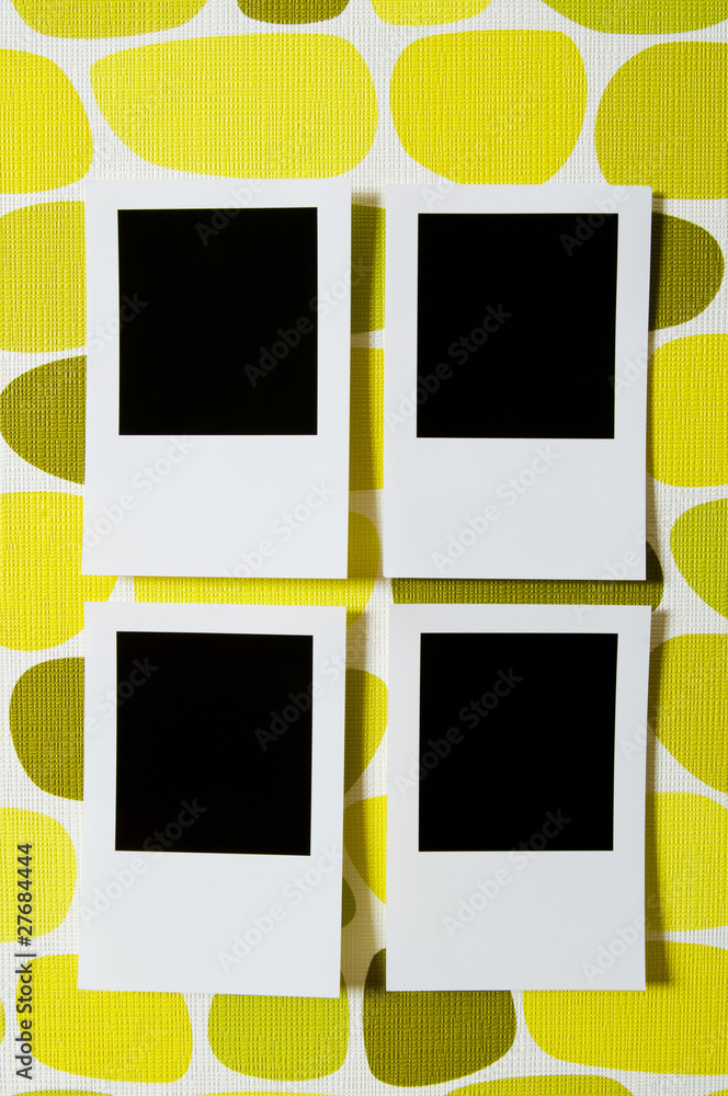 Designer concept - blank photo frames for your photos Designer concept - blank photo frames for your photos