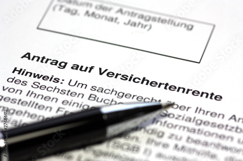 Rentenantrag