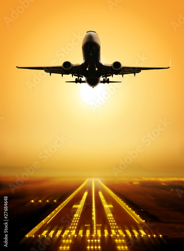 take-off runway #27684648