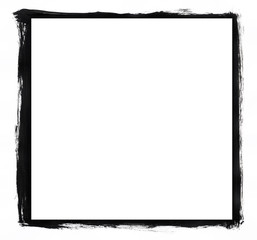 Grunge black frame