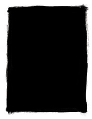Rectangular Grunge black and white frame