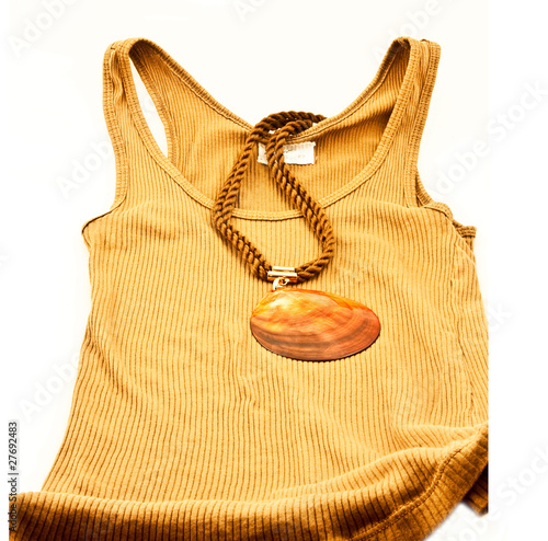Summer Tee With Necklace