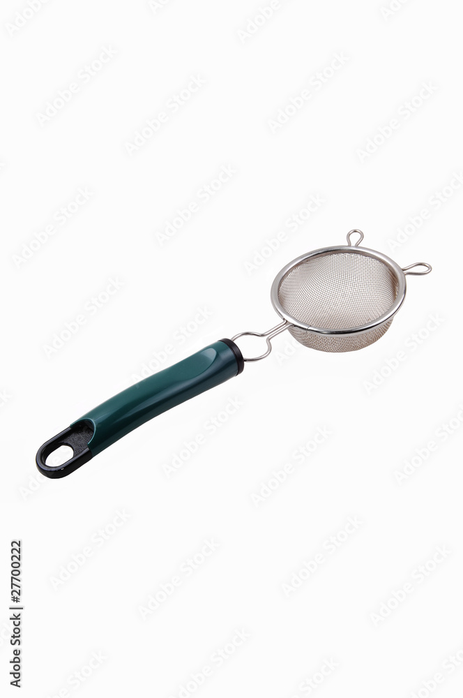 Small kitchen sieve. Small kitchen sieve.