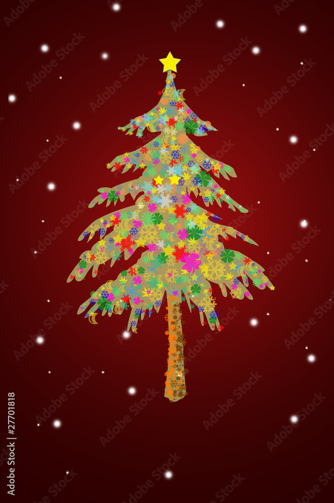 Beautiful Christmas tree Beautiful Christmas tree