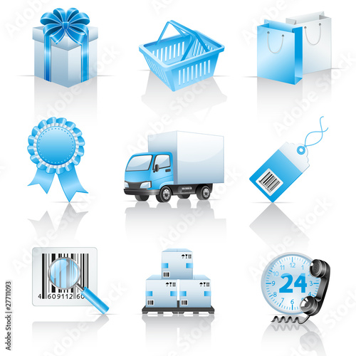 Shopping icons