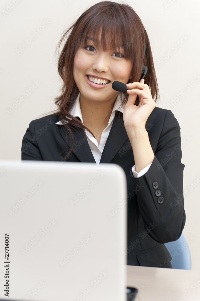 a portrait of young business woman a portrait of young business woman